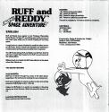 Ruff and Reddy in the Space Adventure Atari instructions
