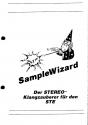 Sample Wizard STe Atari instructions