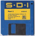SDI - Strategic Defence Initiative Atari disk scan