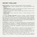 Secret England - 4ème/3ème Atari instructions