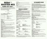 Sega Master Mix Atari instructions