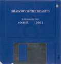 Shadow of the Beast II Atari disk scan