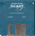 Shadow of the Beast Atari disk scan
