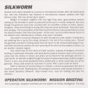 Silkworm Atari instructions