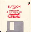 Slaygon Atari disk scan