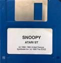 Snoopy and Peanuts Atari disk scan