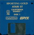 Sporting Gold Atari disk scan