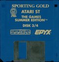 Sporting Gold Atari disk scan