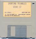 Sporting Triangles Atari disk scan