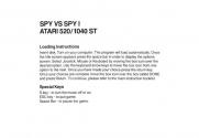 Spy vs. Spy Atari instructions