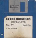 Stone Breaker Atari disk scan