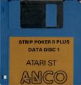 Strip Poker II Plus Data Disc 1 Atari disk scan