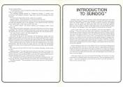 Sundog - Frozen Legacy Atari instructions