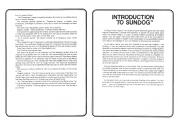 Sundog - Frozen Legacy Atari instructions