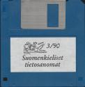 Suomenkieliset Tietosanomat 1990 / 3 Atari disk scan