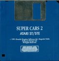 Super Cars II Atari disk scan