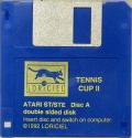 Tennis Cup II Atari disk scan