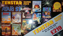 Tenstar Games Pack Atari disk scan