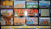 Tenstar Games Pack Atari disk scan