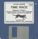 Time Race Atari disk scan