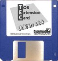 TOS Extension Card Utilities Atari disk scan