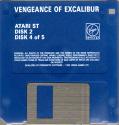 Vengeance of Excalibur Atari disk scan