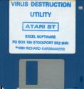 Virus Destruction Utility Atari disk scan
