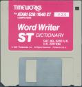 Timeworks Word Writer ST Atari disk scan