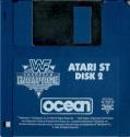 WWF European Rampage Tour Atari disk scan