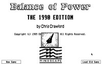 Balance of Power - The 1990 Edition Trivia