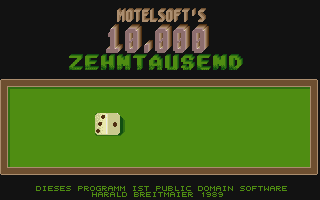 10000 Zehntausend atari screenshot