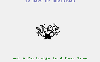 12 Days of Christmas atari screenshot