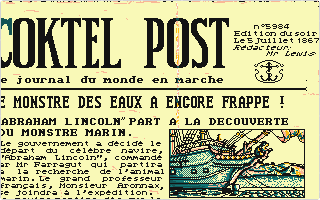 20000 Lieues Sous les Mers atari screenshot