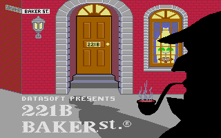 221B Baker Street atari screenshot