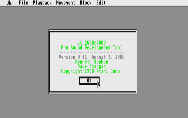 Atari 2600 / 7800 Development System atari screenshot