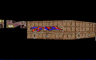 3-D Dungeon I atari screenshot