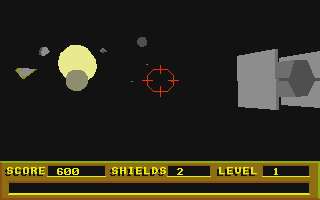 3-D Asteroids atari screenshot
