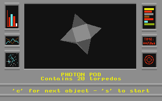 3-D Asteroids atari screenshot