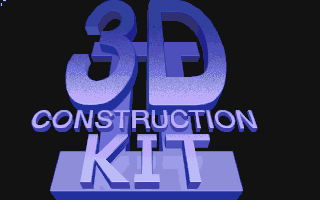 3D Construction Kit atari screenshot