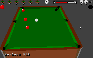 3D Pool atari screenshot