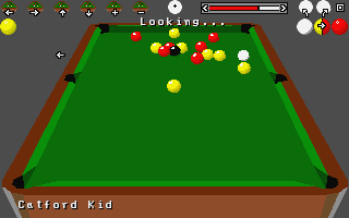 3D Pool atari screenshot