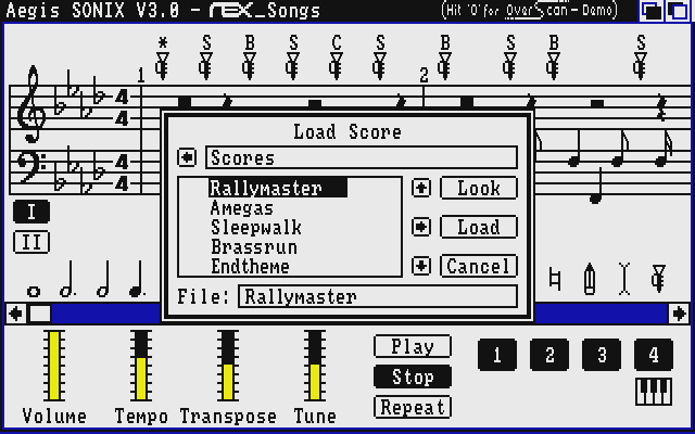 Amiga Demo (The) atari screenshot