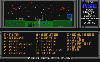 Abenteurer - Die Weltraum Odysse atari screenshot