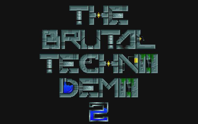 Brutal Techno Demo II atari screenshot