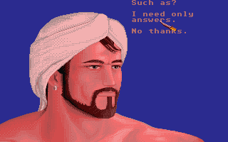 Sinbad and the Throne of the Falcon atari screenshot