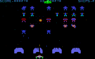 Ace Invaders atari screenshot