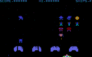 Ace Invaders atari screenshot