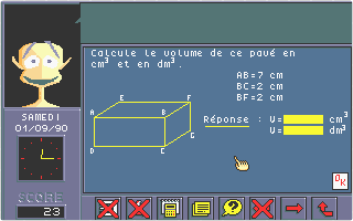 ADI Maths 6ème atari screenshot