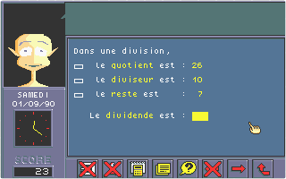 ADI Maths - 6ème atari screenshot