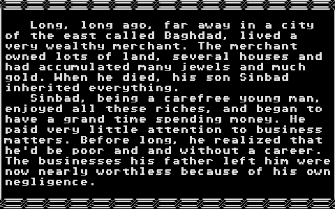 Adventures of Sinbad (The) atari screenshot